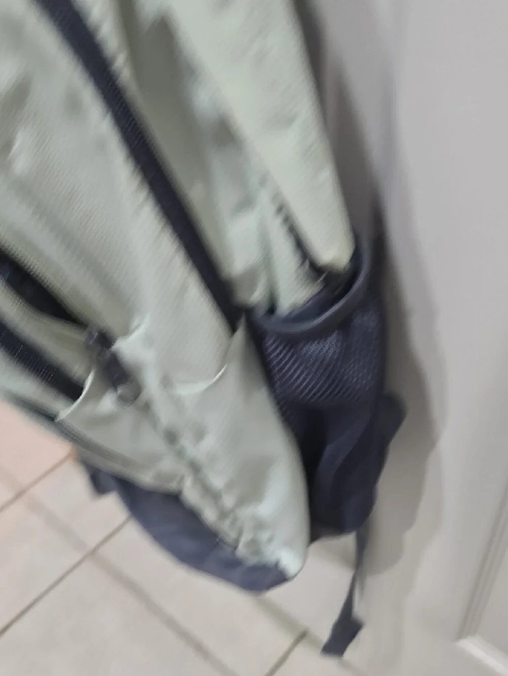 adidas Light Mint and Gray Multi-Compartment Backpack